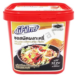 태국소스 에프플러스 옐로우커리용 볶음소스 1kg푸팟퐁커리 뿌팟퐁커리 게커리볶음 소스